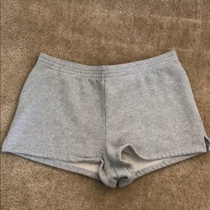 Aritzia TNA Sweatpant Shorts, Grey Size Large
